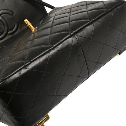 Chanel 1994-1996 Black Lambskin Backpack