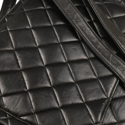 Chanel 1994-1996 Black Lambskin Backpack