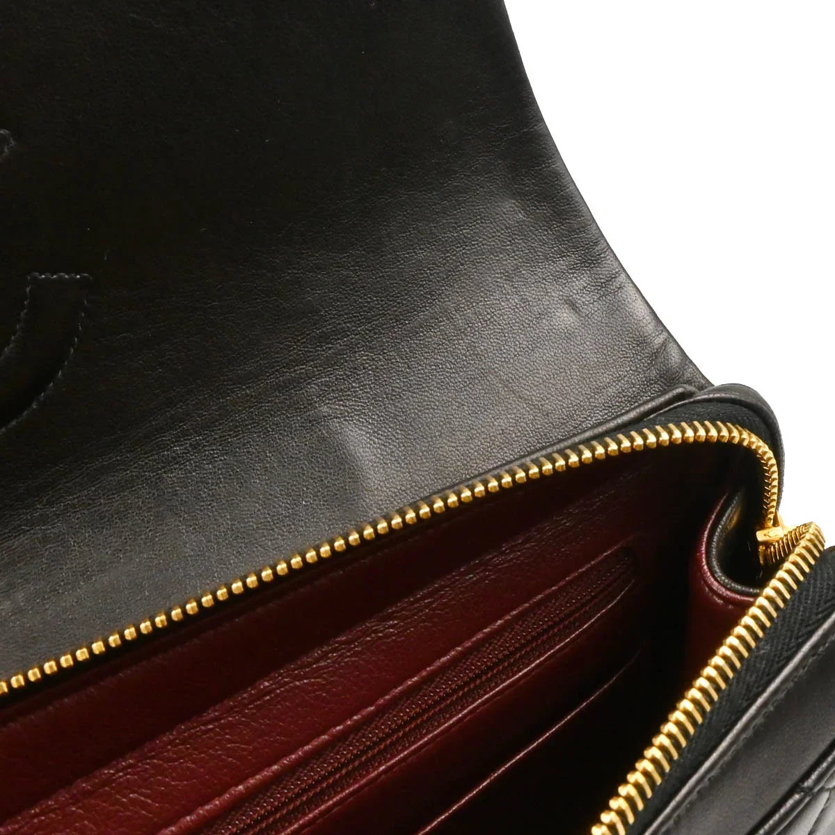 Chanel 1994-1996 Black Lambskin Backpack