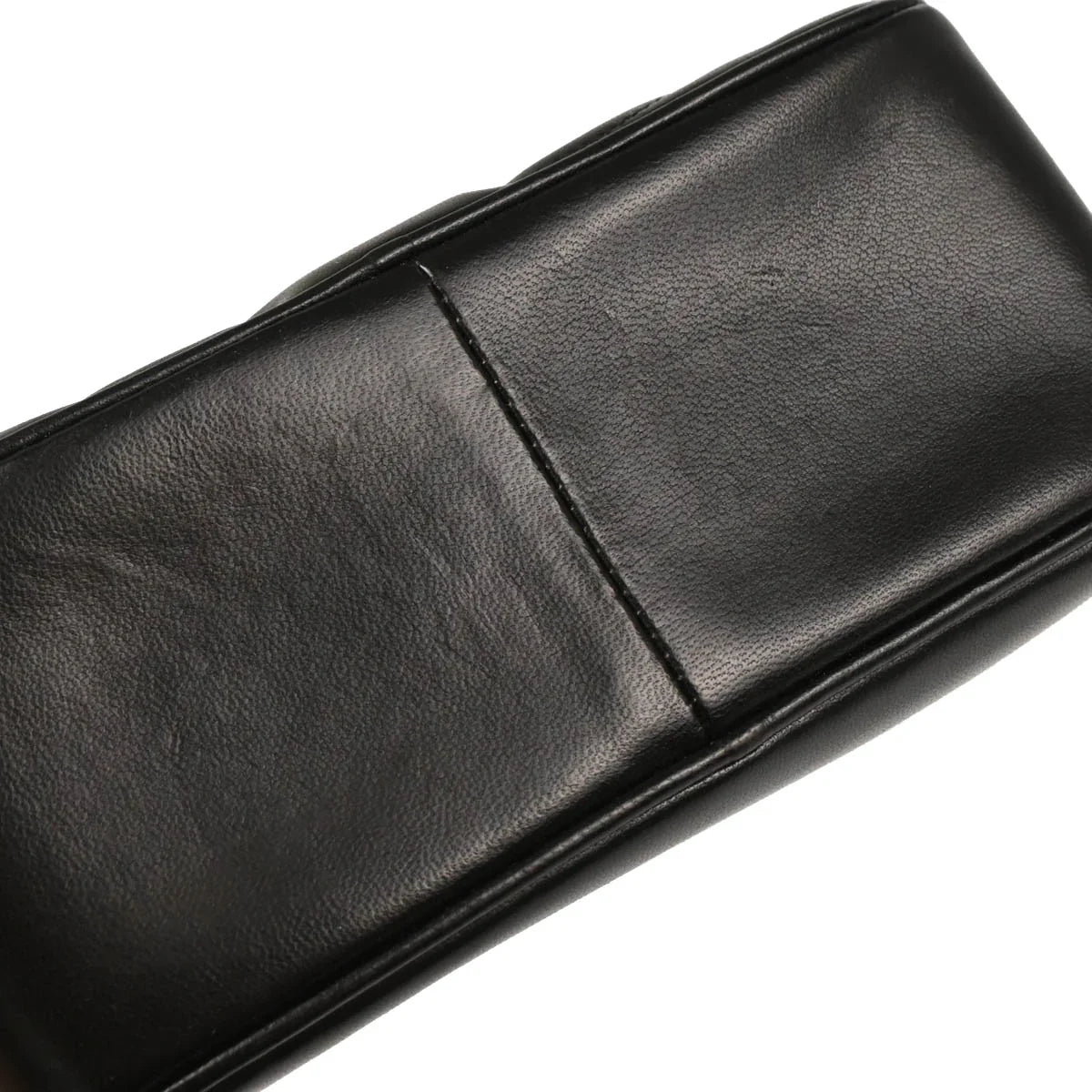 Chanel 1994-1996 Black Lambskin Triple CC Camera Bag Mini