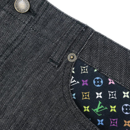 Louis Vuitton 2009 Denim Skirt Gray #34