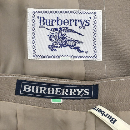 Burberrys Setup Suit Jacket Skirt Brown #36-38
