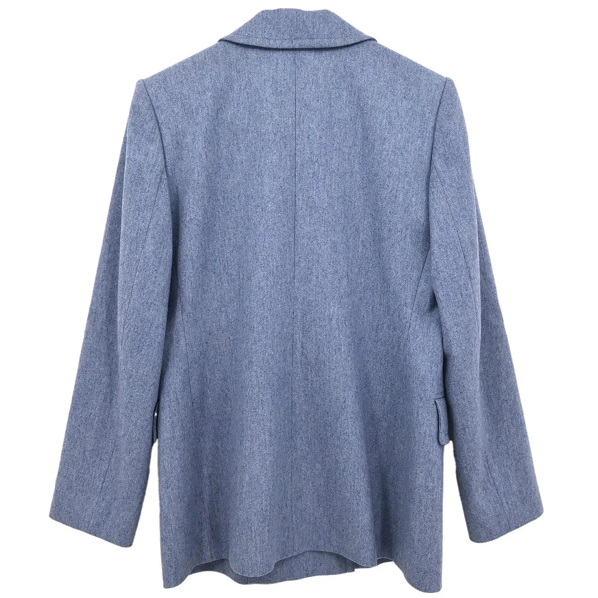 Yves Saint Laurent Double Breasted Jacket Light Blue #38