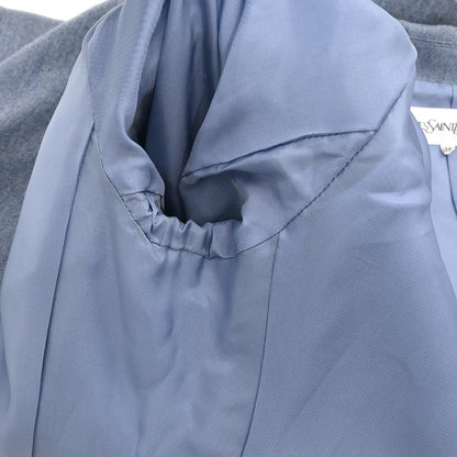 Yves Saint Laurent Double Breasted Jacket Light Blue #38