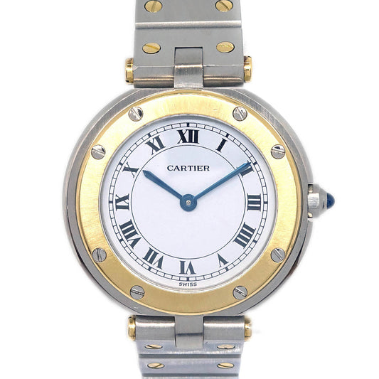 Cartier Santos Ronde SM Ref.84038288 Quartz Watch 18KYG SS