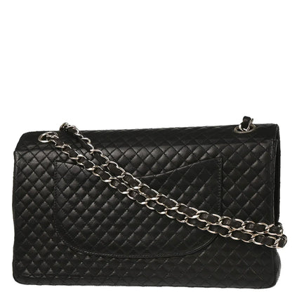 Chanel 1996-1997 Black Lambskin Shoulder Bag