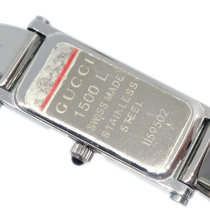 Gucci 1500L Quartz Watch SS Shell