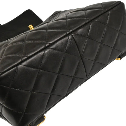 Chanel 1994-1996 Black Lambskin Backpack