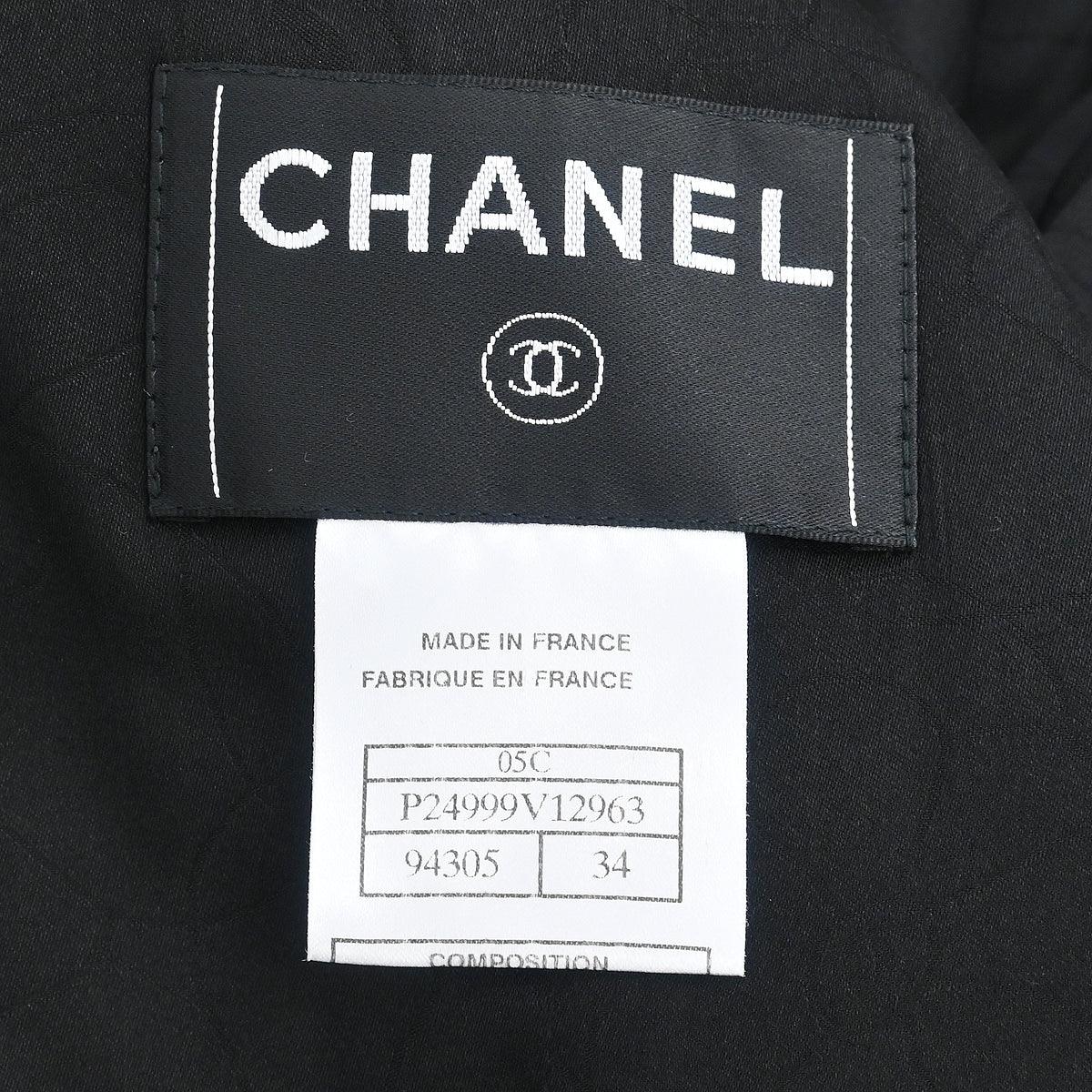 Chanel 2005 Sleeveless Tank Top Black #34