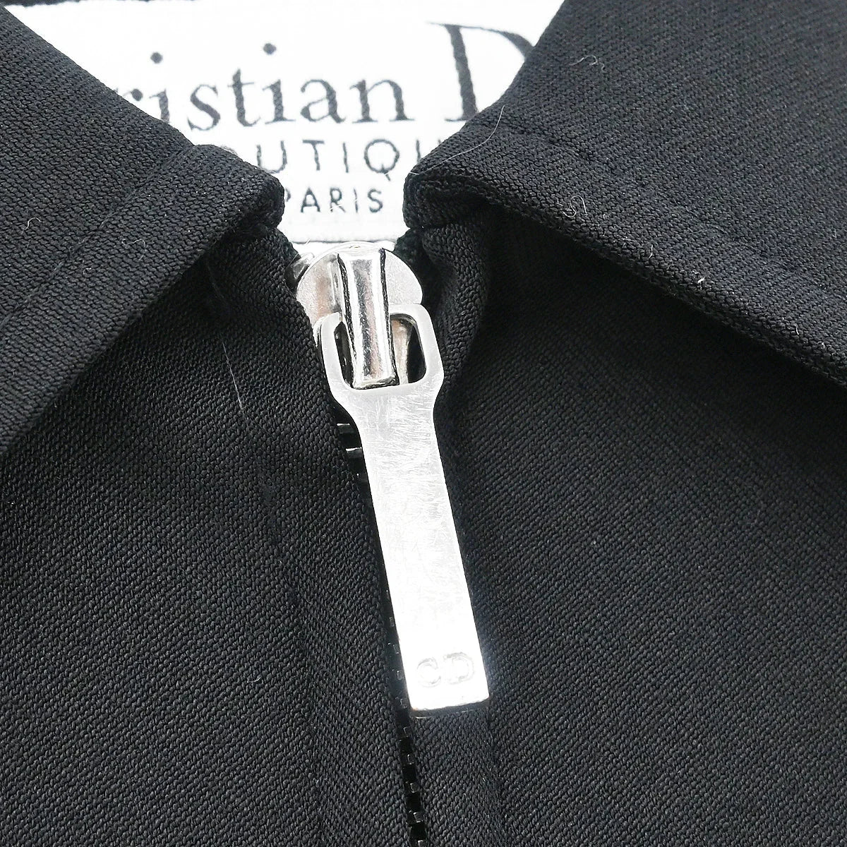 Christian Dior 2002 Zip Up Jacket Black #38