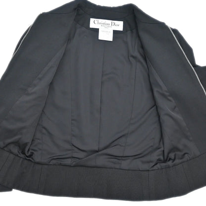 Christian Dior 2002 Zip Up Jacket Black #38