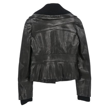 Gucci Single Breasted Jacket Black