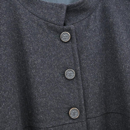 Chanel 2005 Coat Dark Gray #40