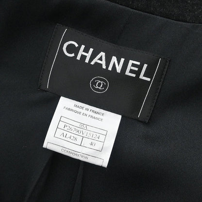 Chanel 2005 Coat Dark Gray #40