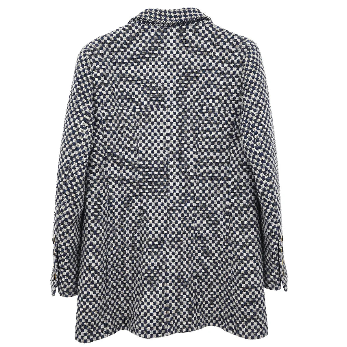 Chanel 1995 Single Breasted Jacket Light Navy #42