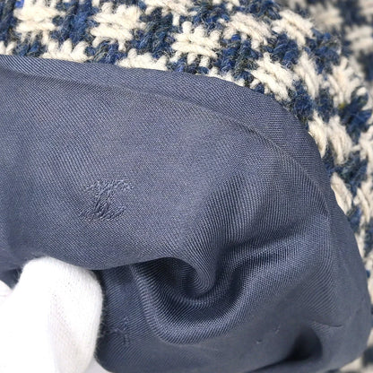 Chanel 1995 Single Breasted Jacket Light Navy #42