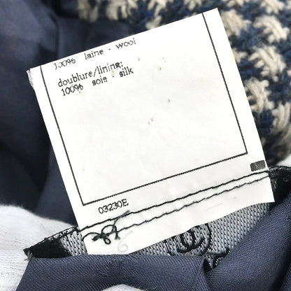 Chanel 1995 Single Breasted Jacket Light Navy #42