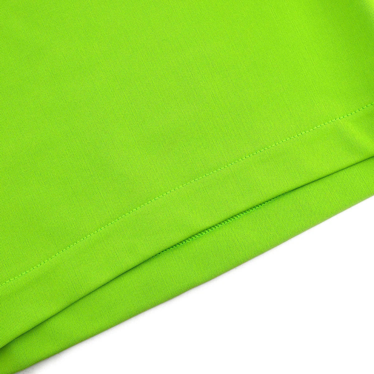 Chanel 1995 Cropped T-shirt Top Green #38
