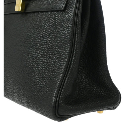 Hermes Black Togo Kelly 28 Retourne 2way Shoulder Handbag