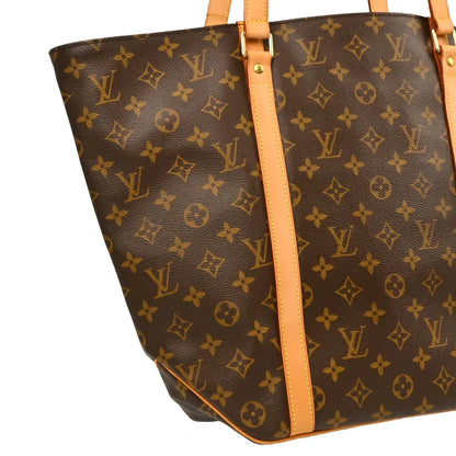 Louis Vuitton 2003 Monogram Sac Shopping Shoulder Tote Bag M51108