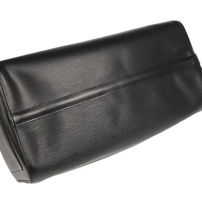 Louis Vuitton 1999 Black Epi Speedy 35 Handbag M42992