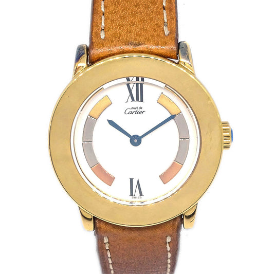 Cartier Must Ronde Ref.1801 Quartz Watch SV925