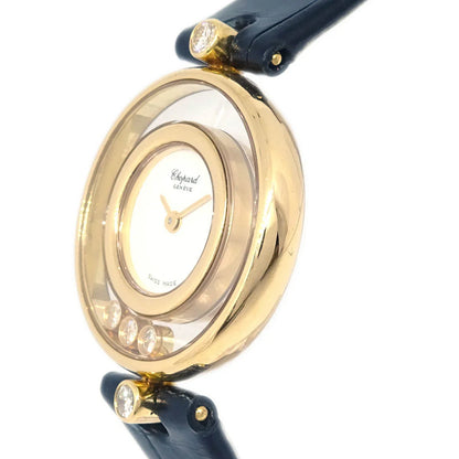 Chopard Happy Diamonds Ref.20/4802 Quartz Watch 18KYG Diamond