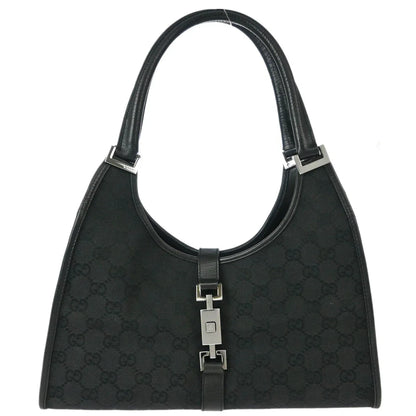 Gucci Black GG Jackie Handbag
