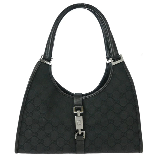 Gucci Black GG Jackie Handbag