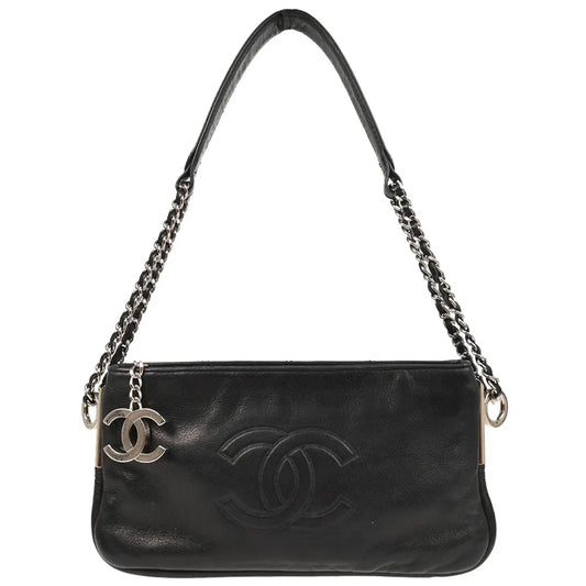 Chanel 2005-2006 Black Calfskin Handbag