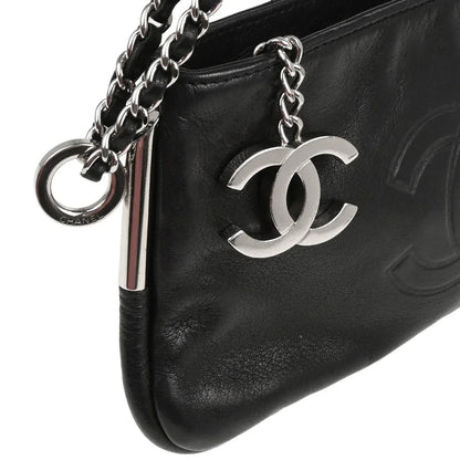 Chanel 2005-2006 Black Calfskin Handbag