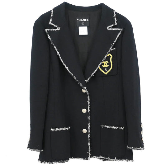 Chanel 2005 Black & White "Devil Wears Prada" Jacket #42