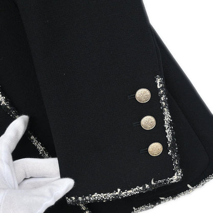 Chanel 2005 Black & White "Devil Wears Prada" Jacket #42