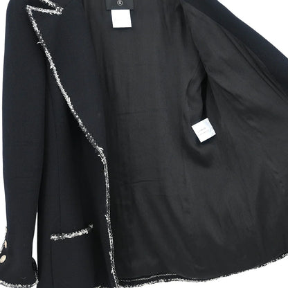 Chanel 2005 Black & White "Devil Wears Prada" Jacket #42