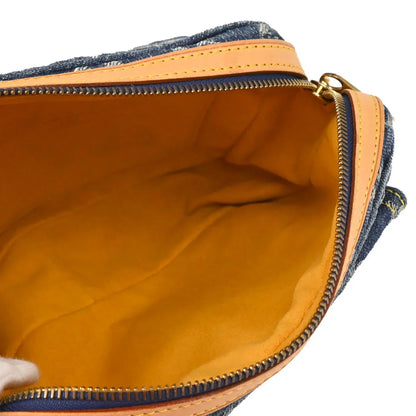 Louis Vuitton 2007 Blue Monogram Denim Bum Bag Waist Pouch M95347