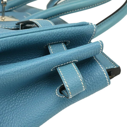 Hermes Blue Jean Togo Birkin 35 Handbag