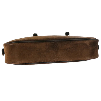 Hermes 2005 Chocolat Doblis Box Veau Velours Plume Elan PM 28 Handbag