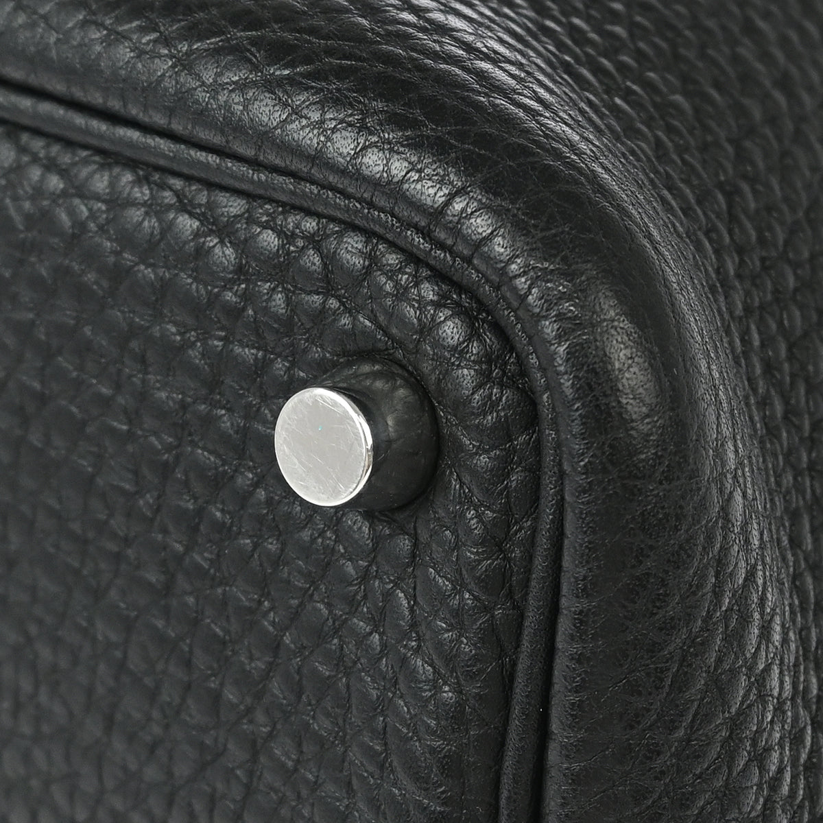 Hermes 2009 Black Taurillon Clemence Picotin Lock 18 PM Handbag