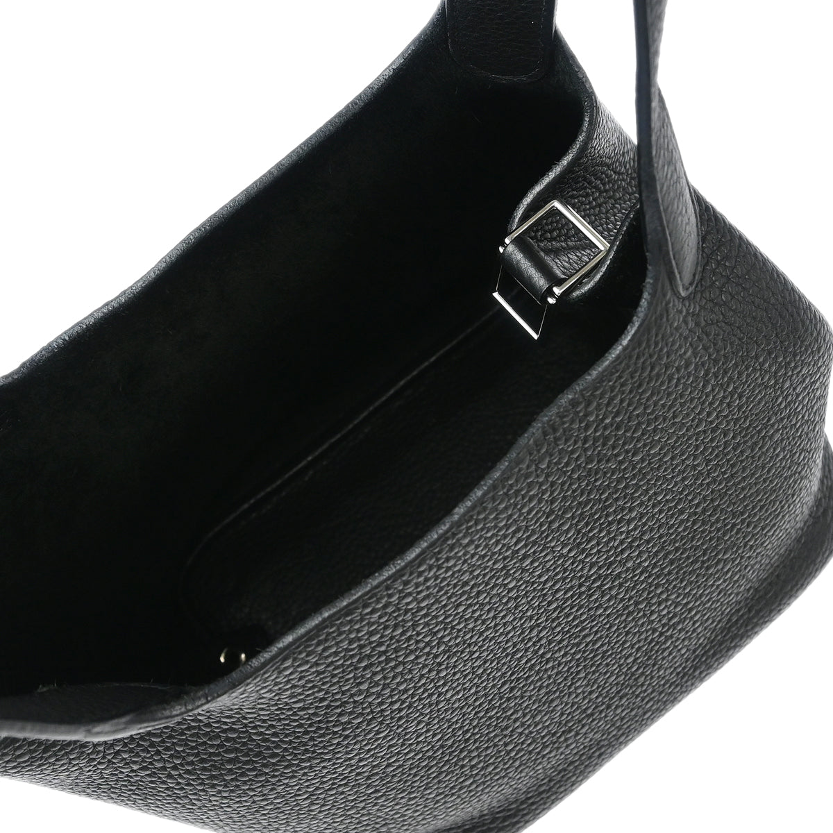 Hermes 2009 Black Taurillon Clemence Picotin Lock 18 PM Handbag
