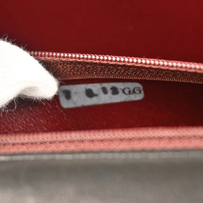 Chanel 2006-2008 Black Lambskin Turnlock Small Full Flap Shoulder Bag