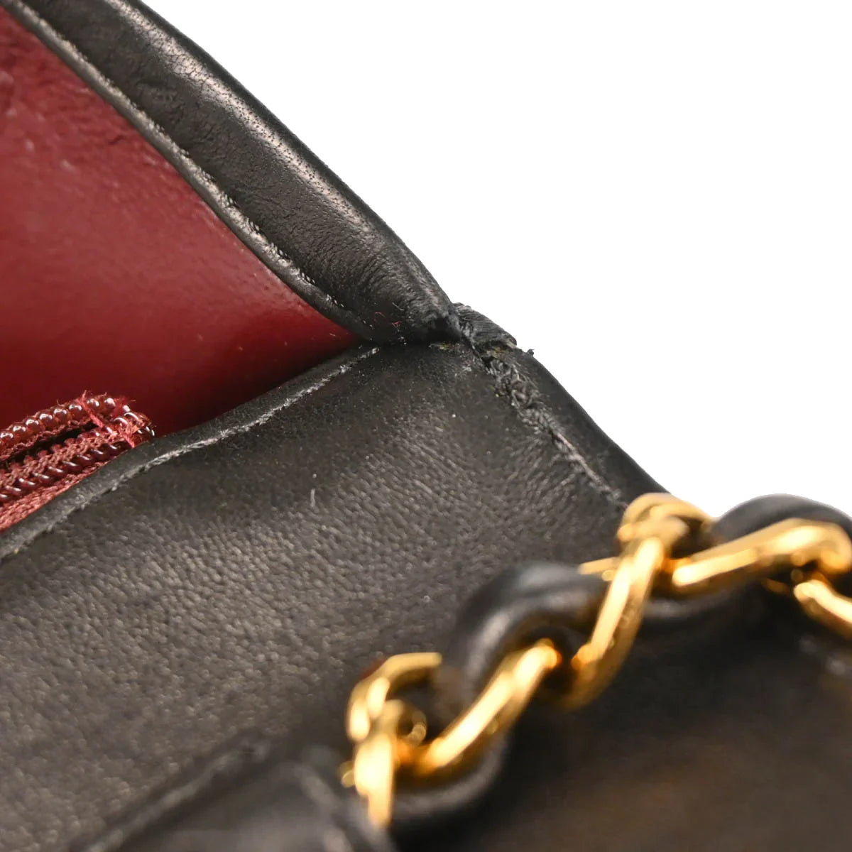 Chanel 2006-2008 Black Lambskin Turnlock Small Full Flap Shoulder Bag
