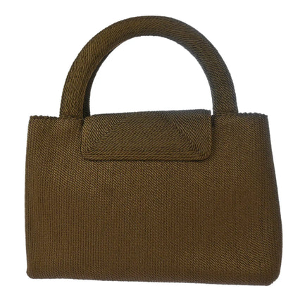 Chanel 1997-1999 Brown Silk Rope Handbag