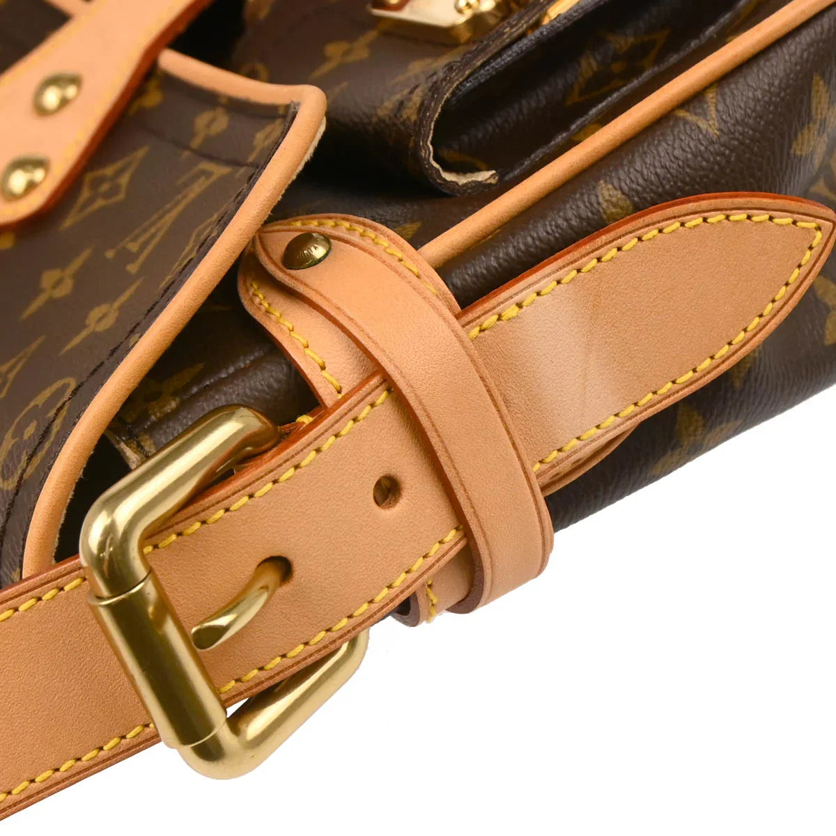 Louis Vuitton 2005 Monogram Hudson PM Shoulder Bag M40027