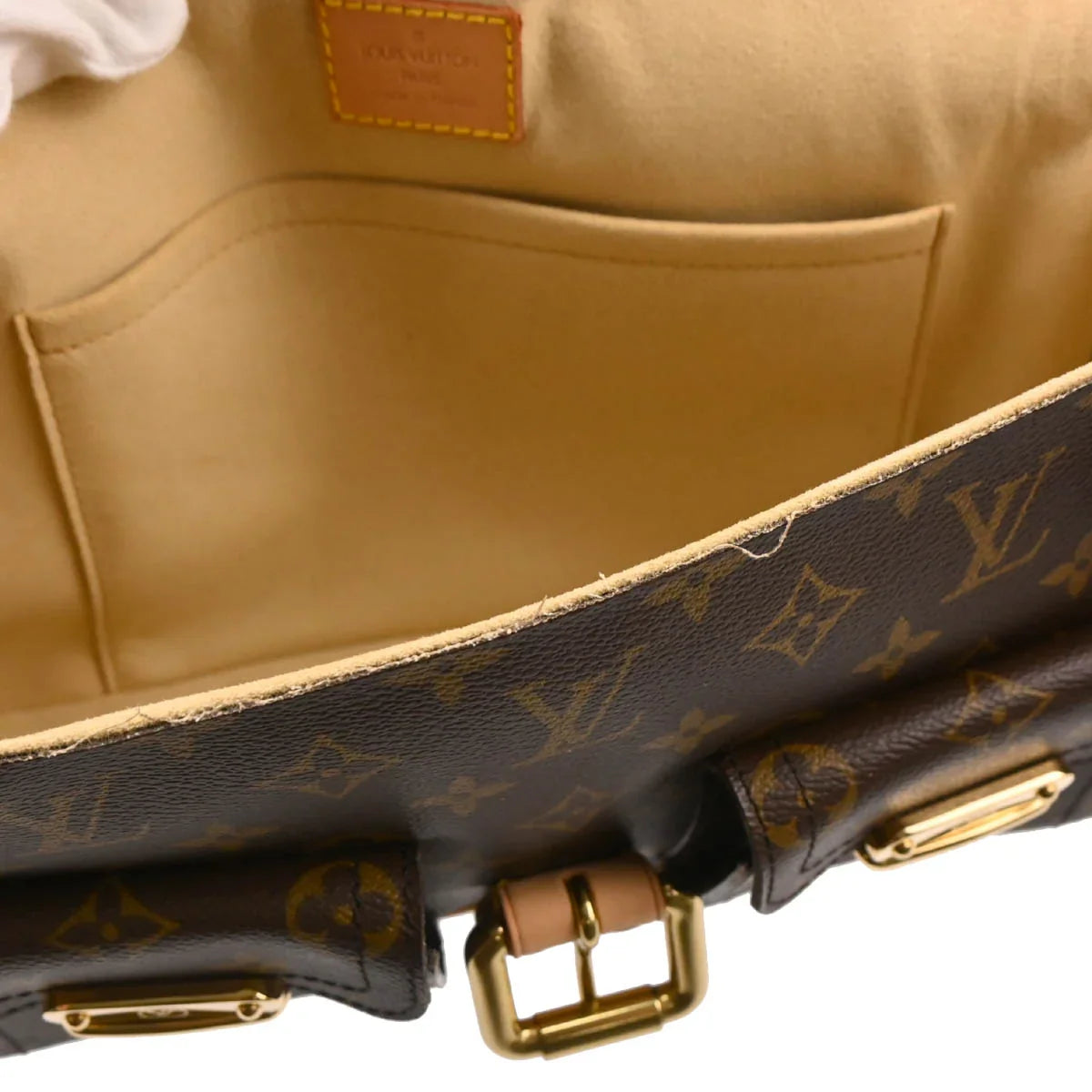 Louis Vuitton 2005 Monogram Hudson PM Shoulder Bag M40027