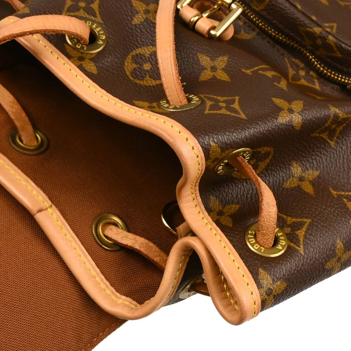 Louis Vuitton 1999 Monogram Mini Montsouris Backpack M51137