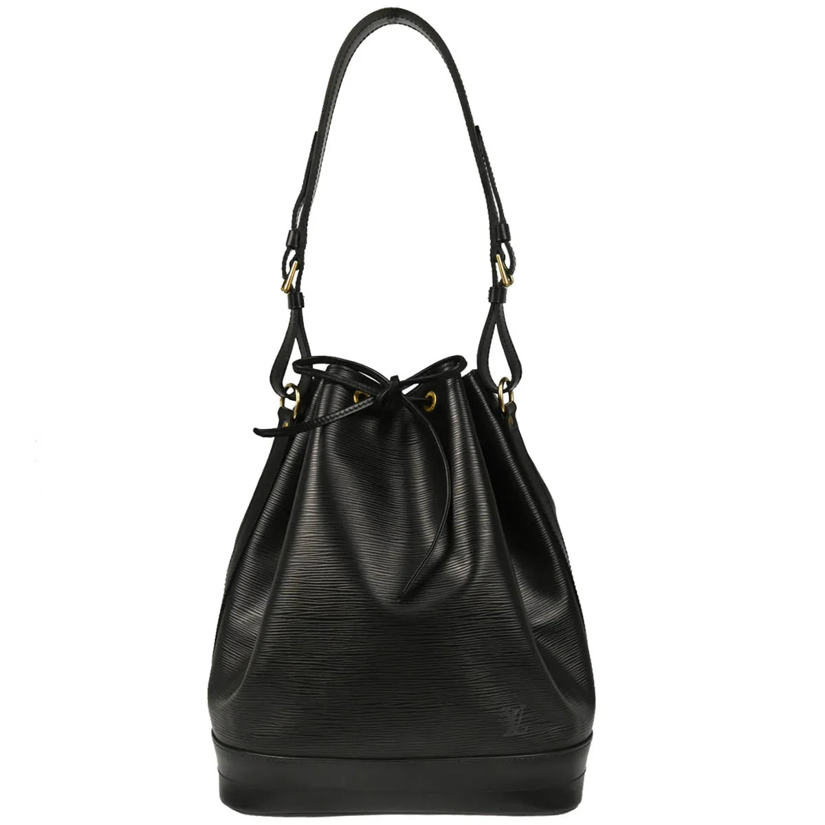 Louis Vuitton 1995 Black Epi Noe Drawstring Shoulder Bag M59002
