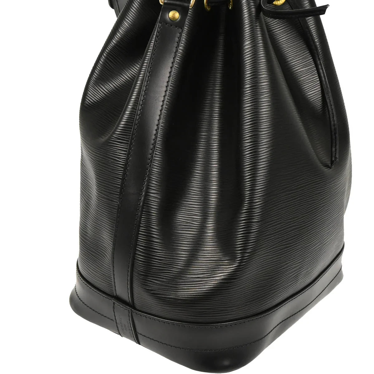 Louis Vuitton 1995 Black Epi Noe Drawstring Shoulder Bag M59002