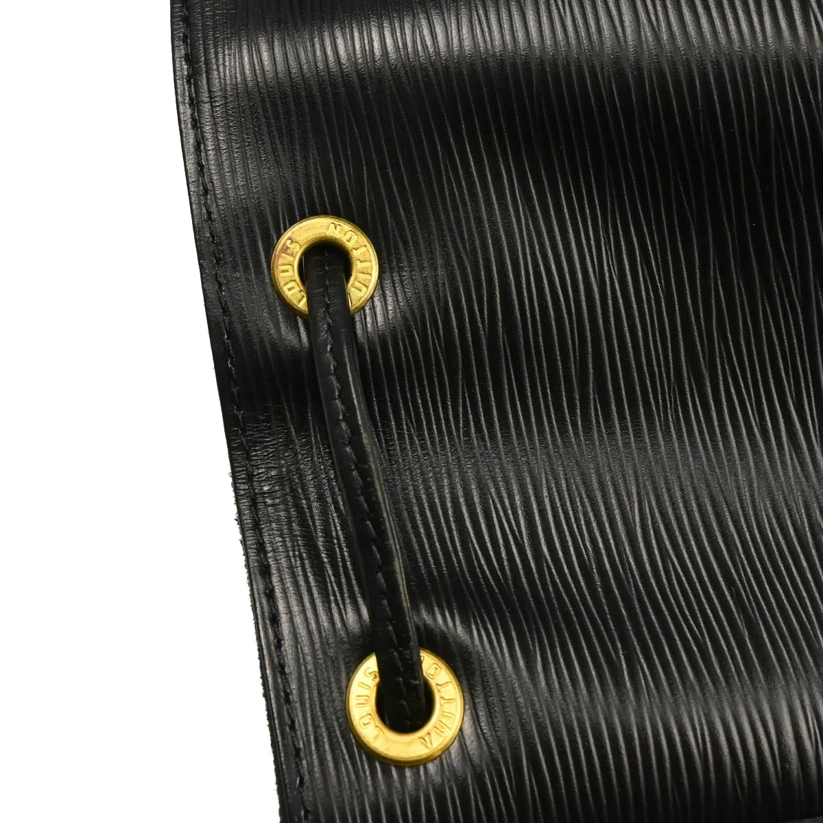 Louis Vuitton 1995 Black Epi Noe Drawstring Shoulder Bag M59002