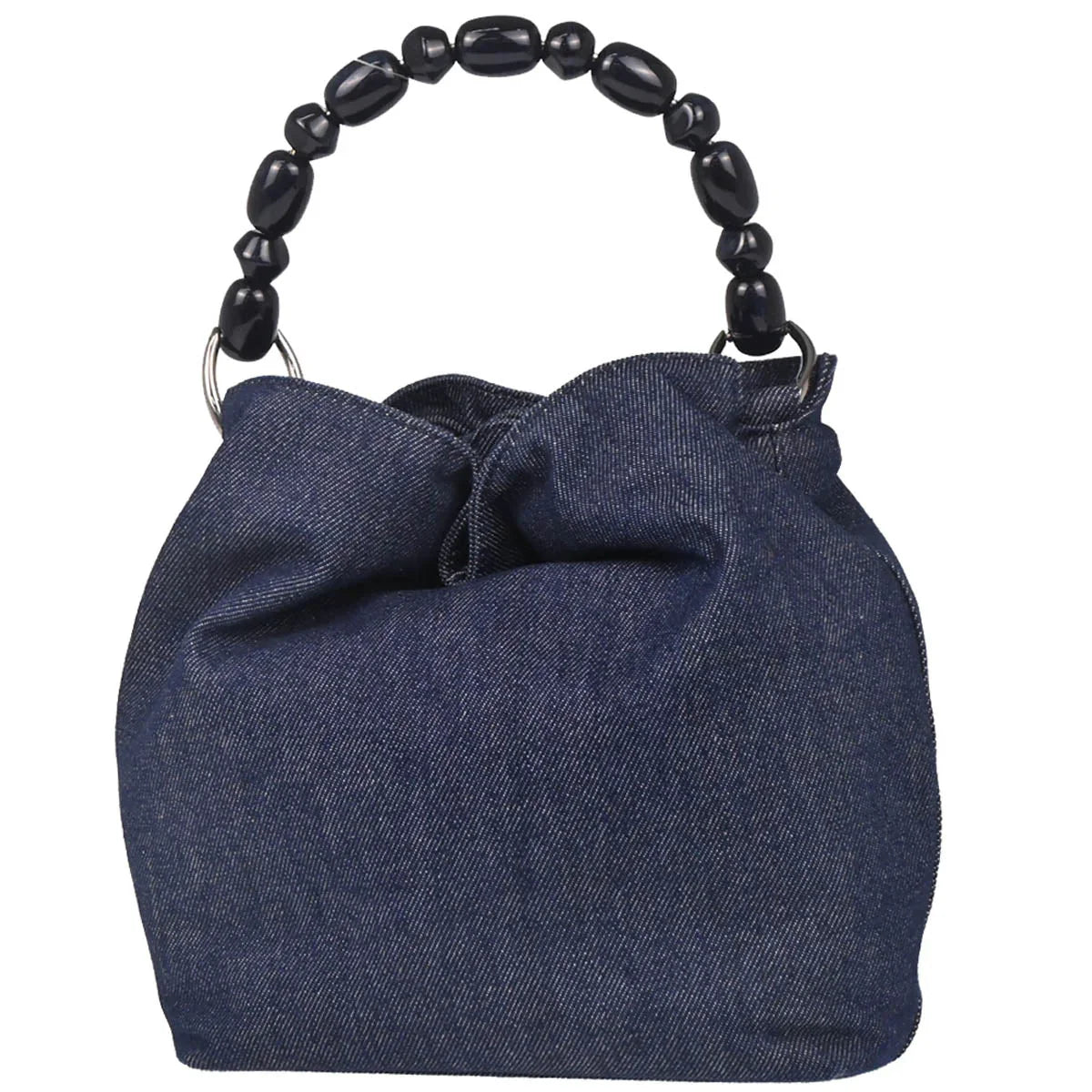 Christian Dior 2000 Indigo Denim Malice Handbag
