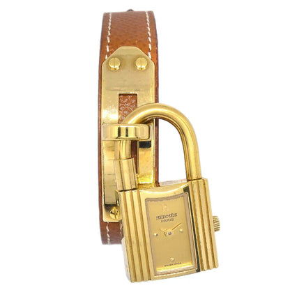 Hermes Kelly Watch Quartz Watch Brown